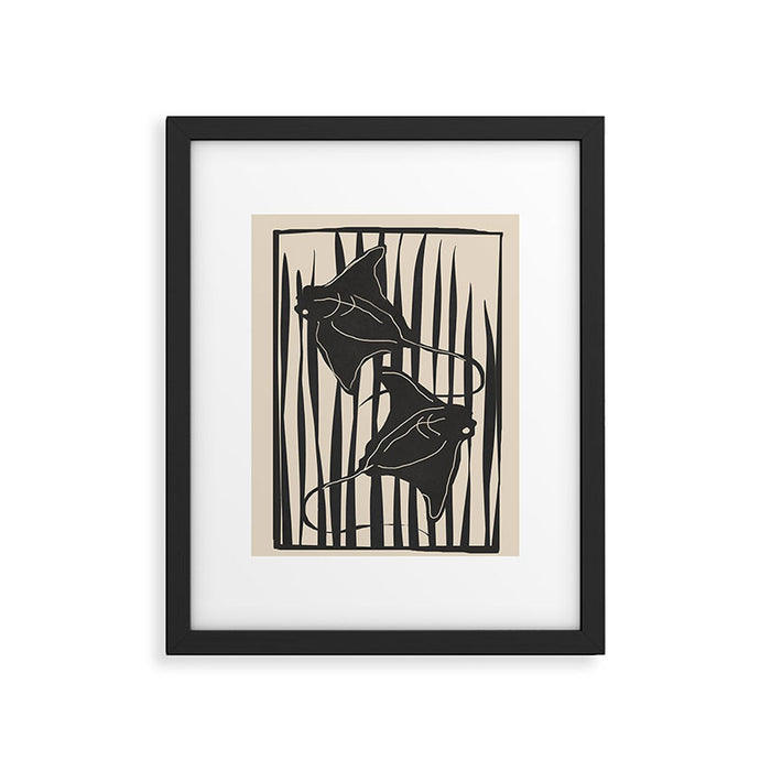 Stingrays 1 Framed Art Print Gallery Image 1