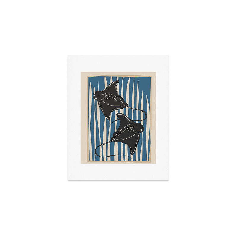 Stingrays 6 Art Print Gallery Image 1