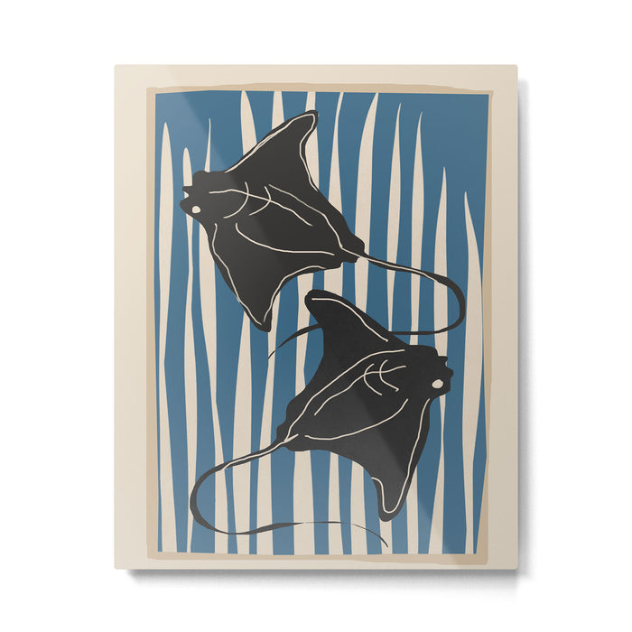 Stingrays 6 Metal Print Gallery Image 1