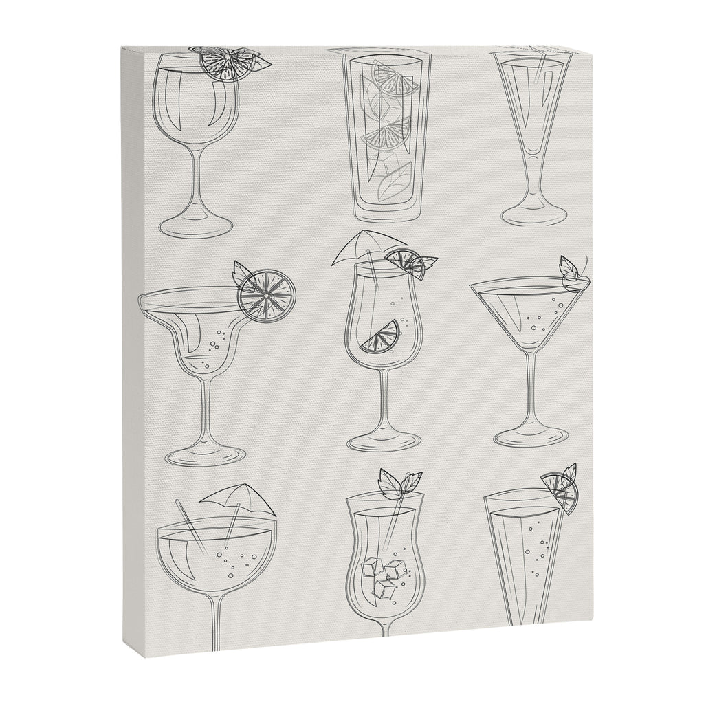 Summer Cocktails 10 Canvas Print Gallery Image 6