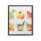 Summer Cocktails 11 Framed Canvas Print Gallery Image 8