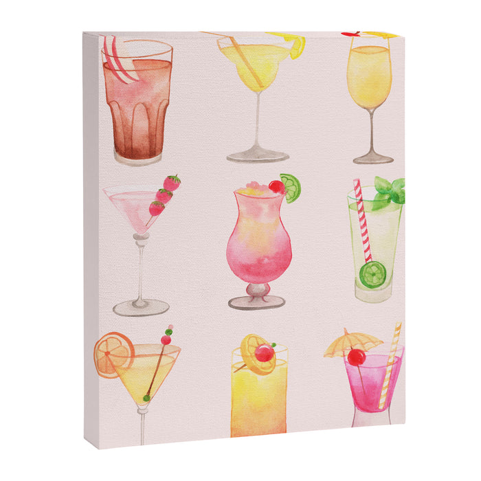 Summer Cocktails 12 Canvas Print Gallery Image 1