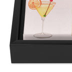 Summer Cocktails 12 Framed Canvas Print Gallery Image 3