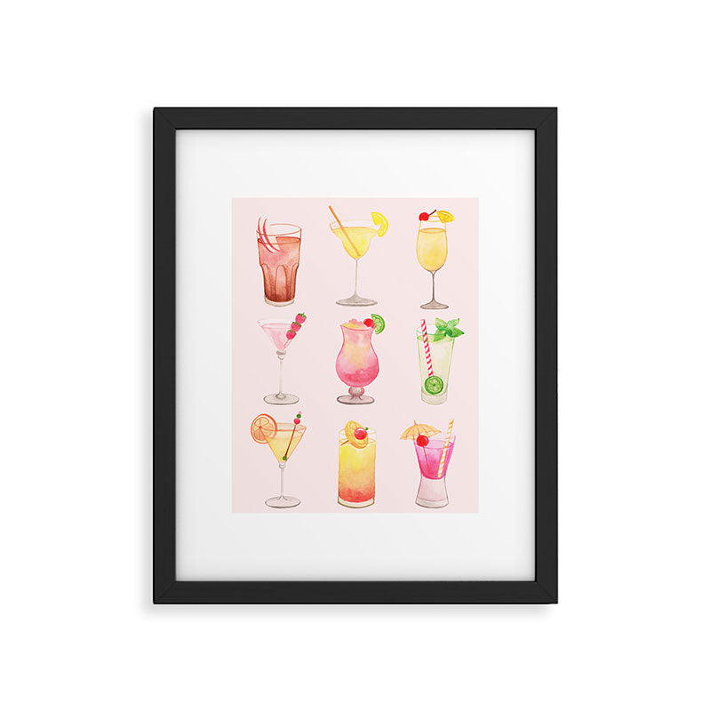 Summer Cocktails 12 Framed Art Print Gallery Image 5