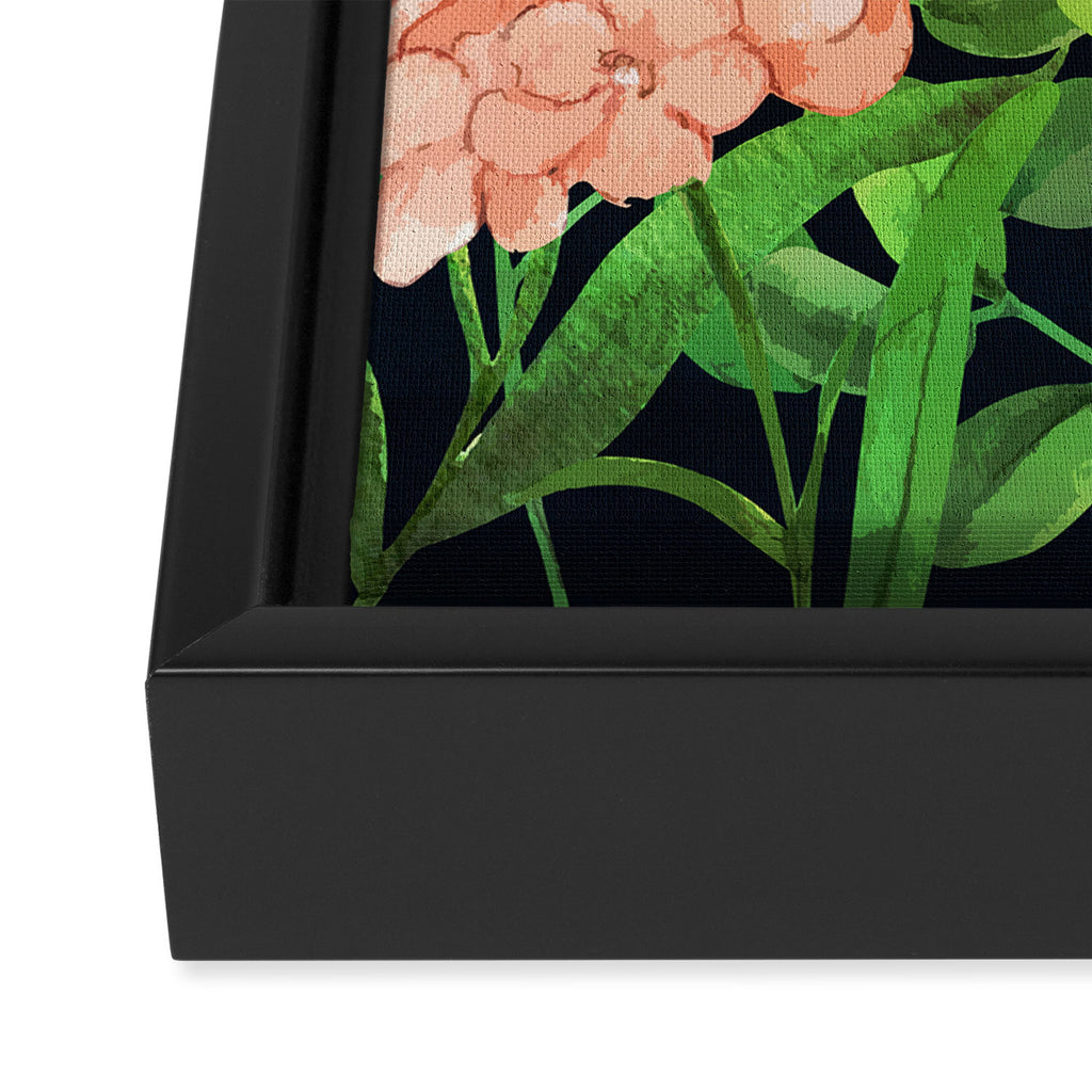 Summer Flowers 5 Framed Canvas Print Gallery Image 3