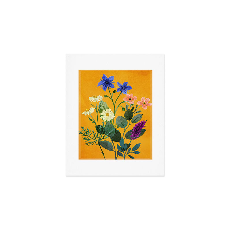 Summer Flowers 8 Art Print Gallery Image 1