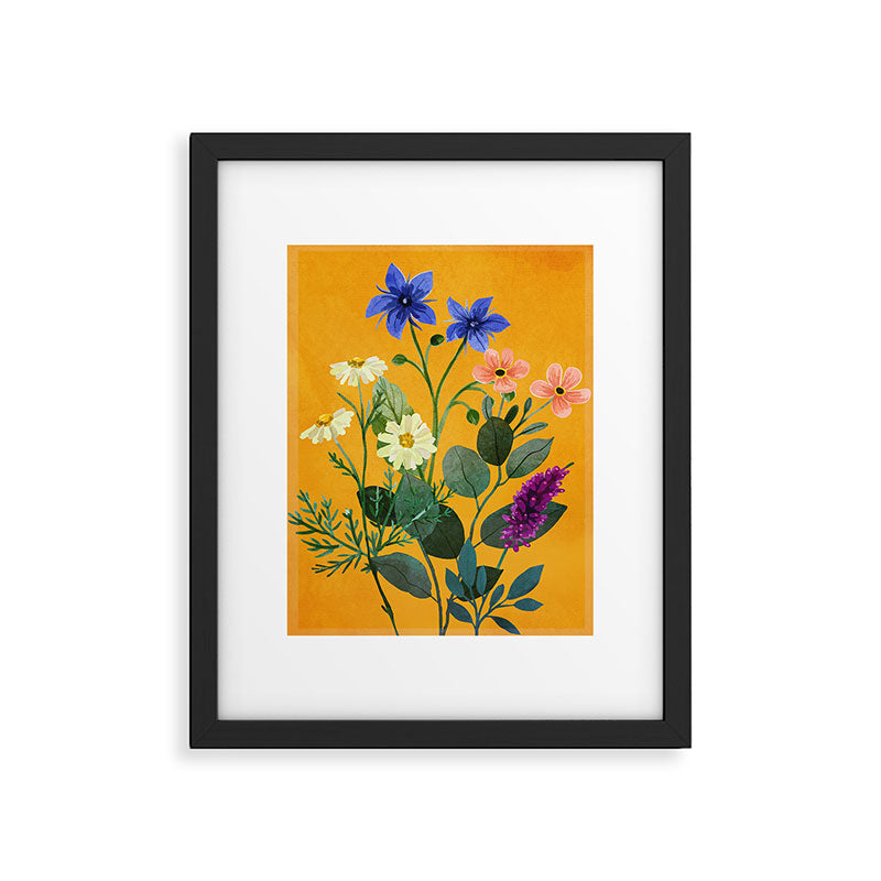 Summer Flowers 8 Framed Art Print Gallery Image 5