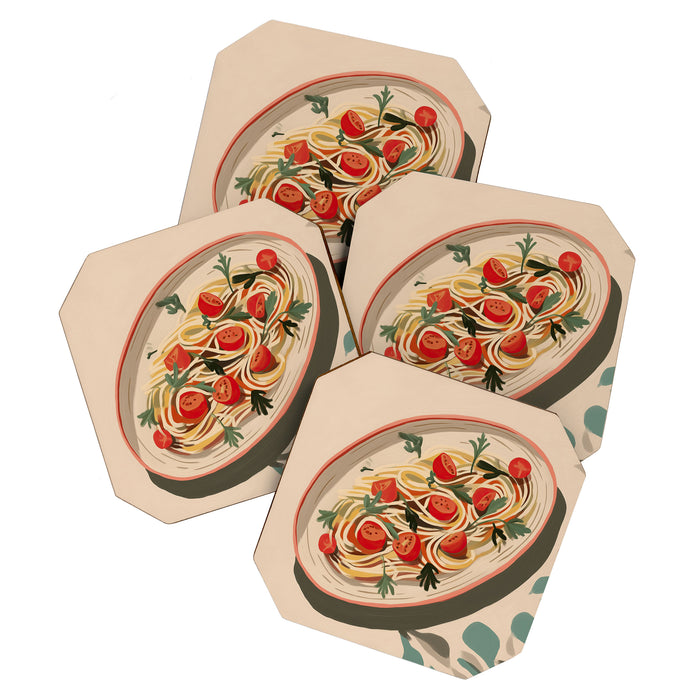 Summer Spaghetti Coaster Gallery Image 1