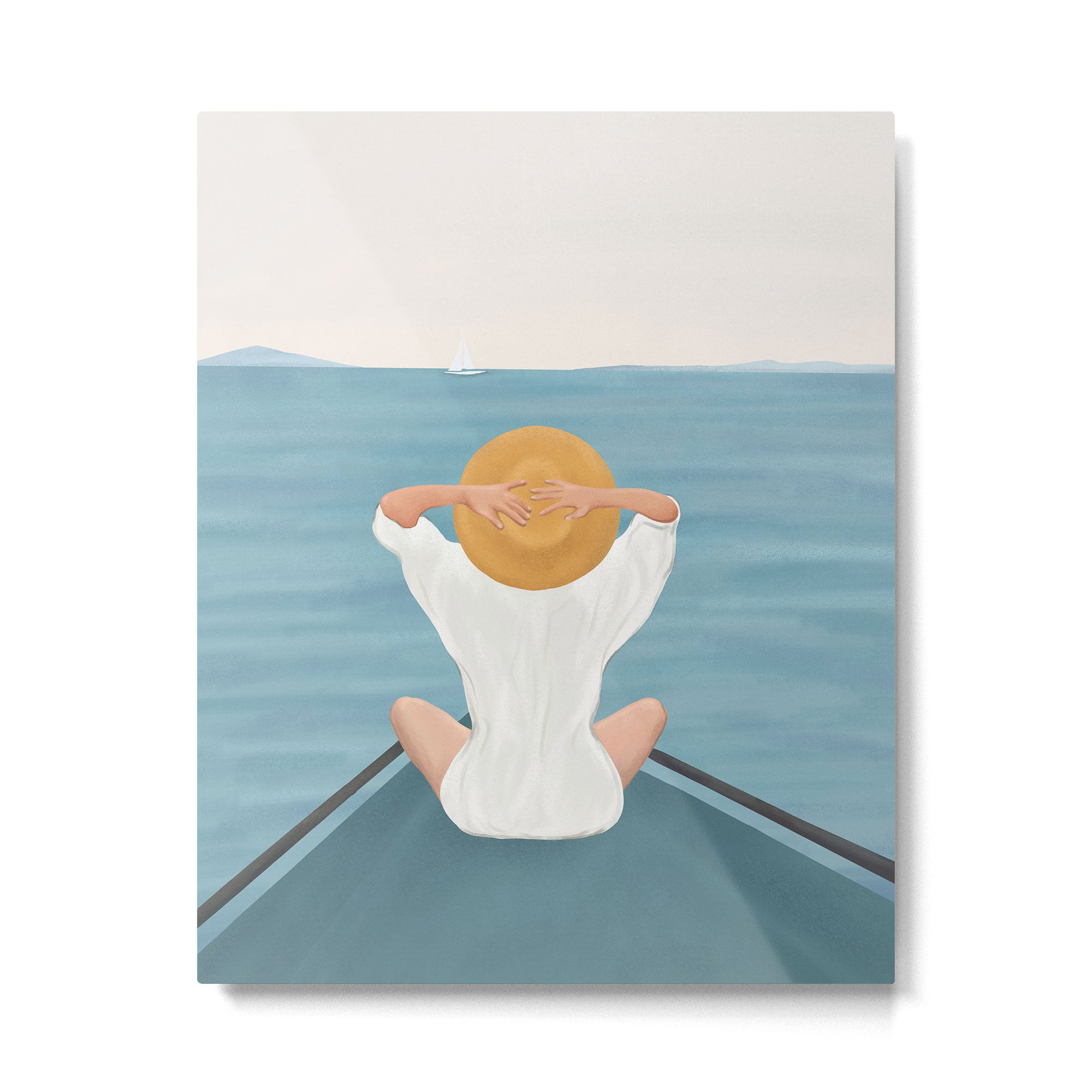 Summer Vacation I Metal Print Gallery Image 4