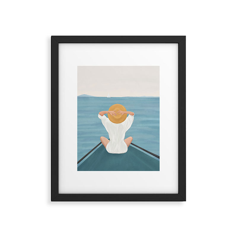 Summer Vacation I Framed Art Print Gallery Image 5