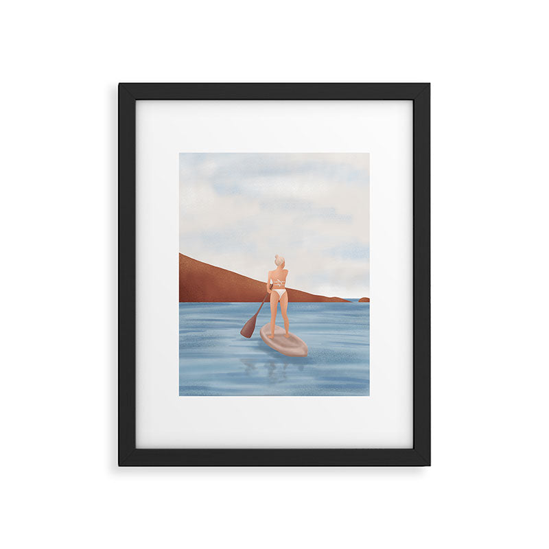 Summer Vacation II Framed Art Print Gallery Image 5