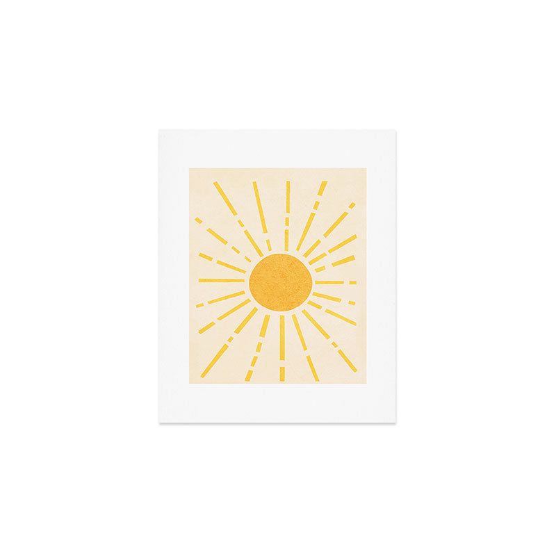 Sun 11 Art Print Gallery Image 1