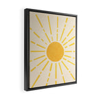 Sun 11 Framed Canvas Print Gallery Image 2
