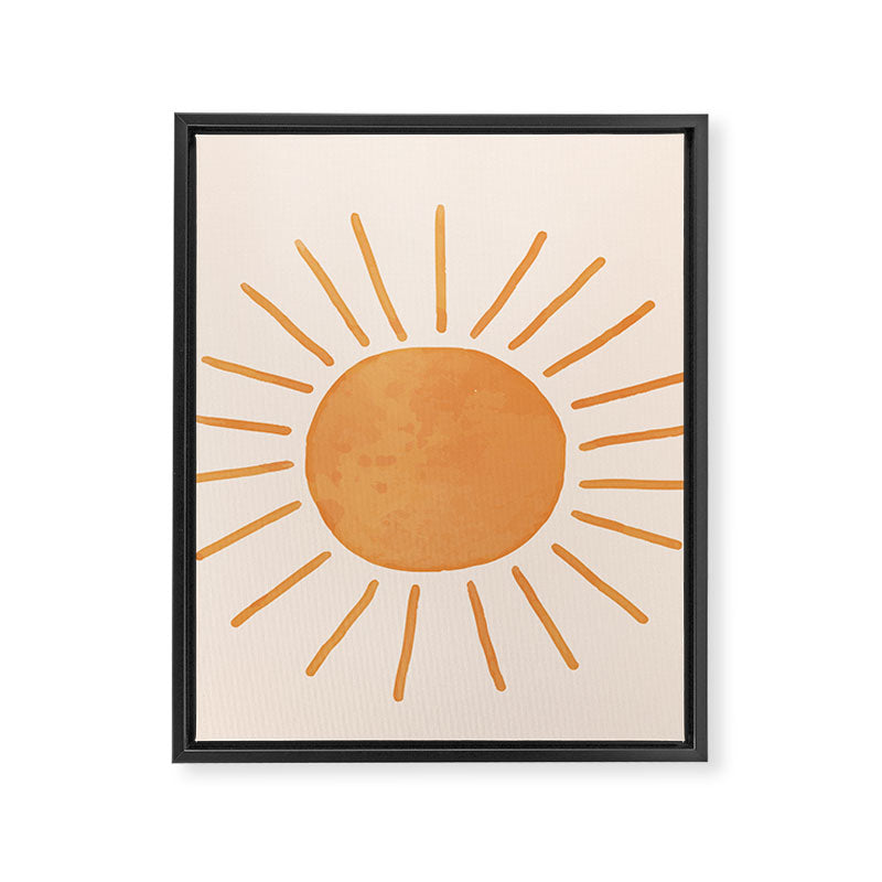Sun Rays Framed Canvas Print Gallery Image 6