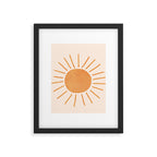 Sun Rays Framed Art Print Gallery Image 5