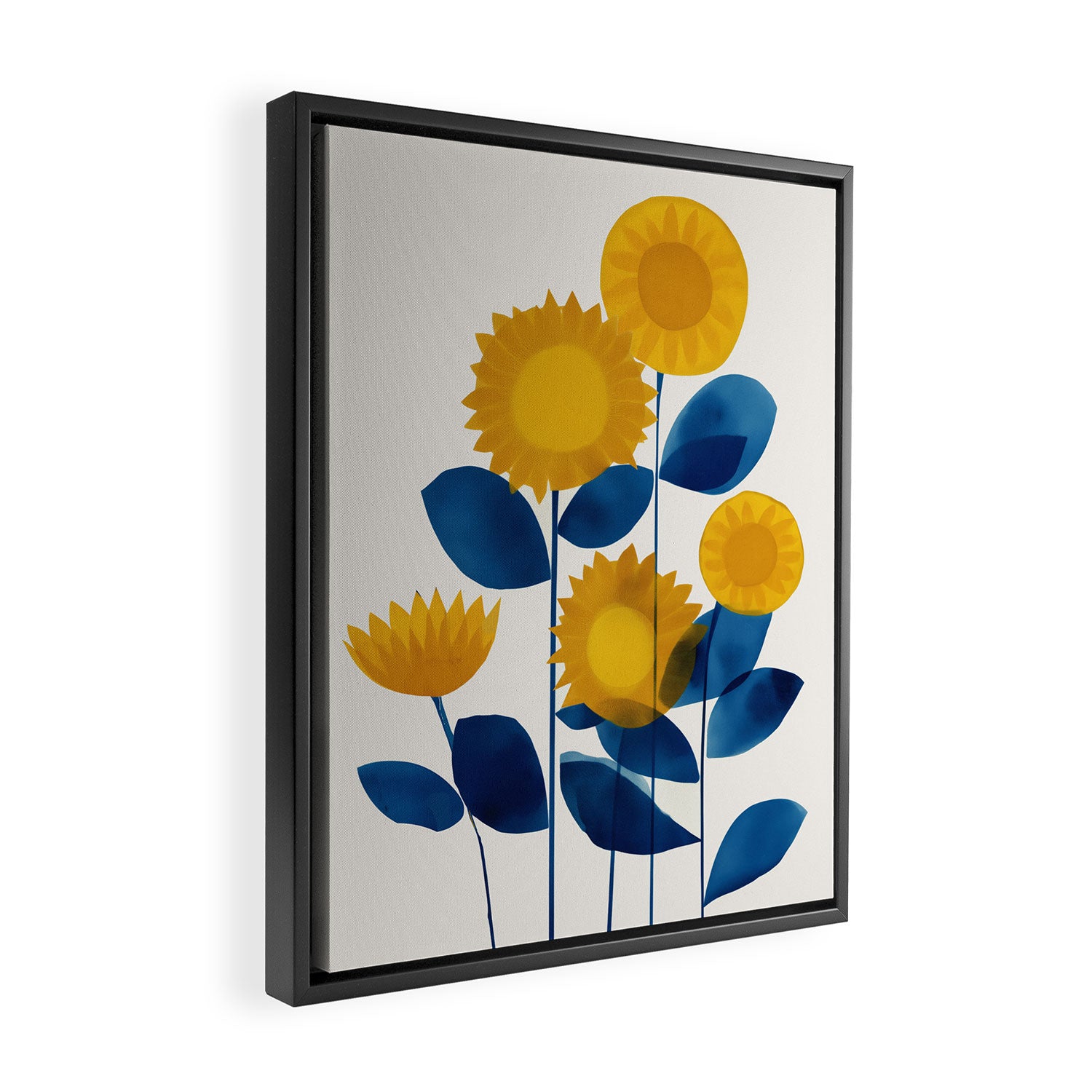 Sunlit Harmony Framed Canvas Print Gallery Image 2