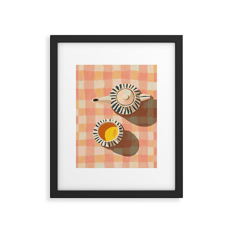 Sunny Cup Still Life Framed Art Print Gallery Image 5