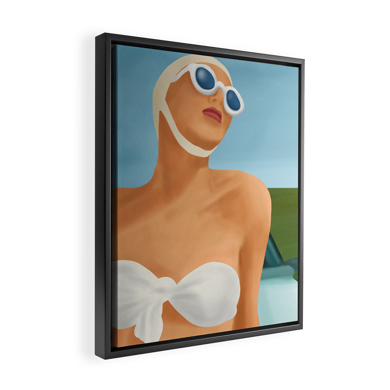 Sunny Framed Canvas Print Gallery Image 2
