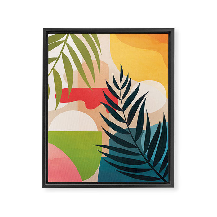 Sunrise Garden 1  Framed Canvas Print Gallery Image 1