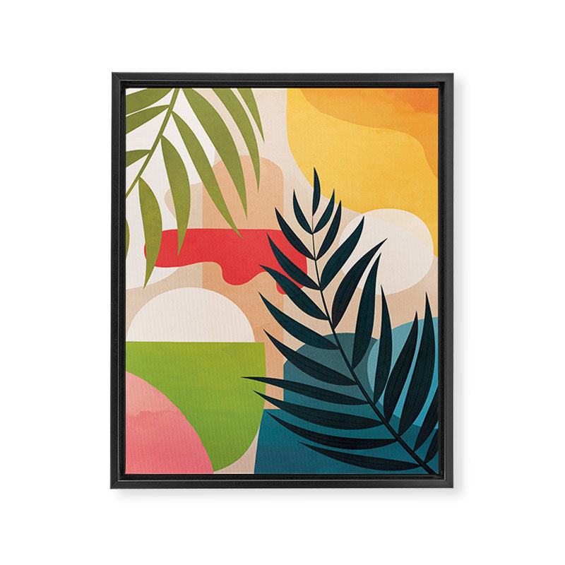 Sunrise Garden 1  Framed Canvas Print Gallery Image 8