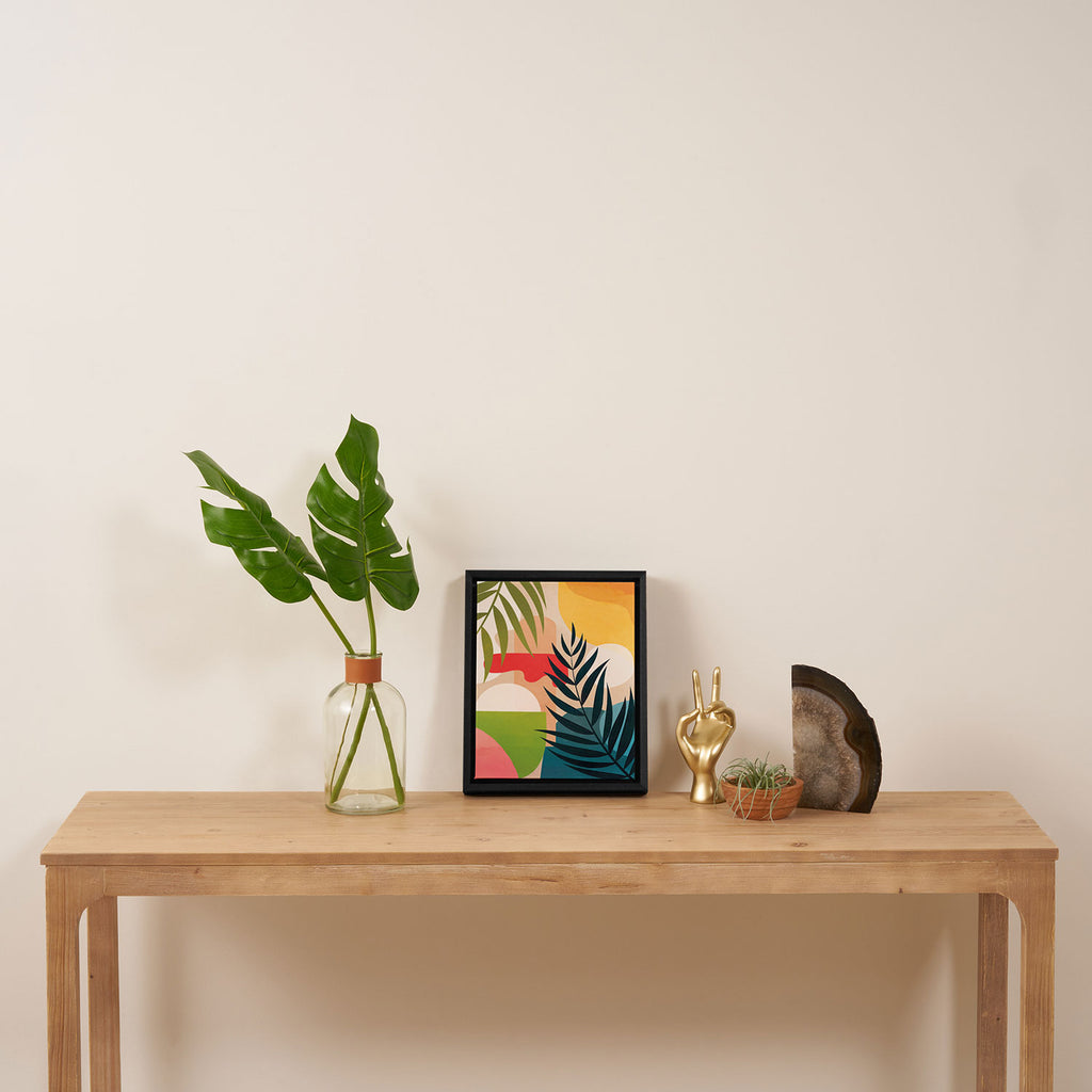 Sunrise Garden 1  Framed Canvas Print Gallery Image 4