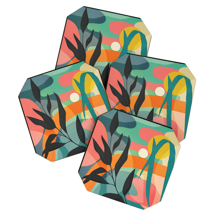 Sunrise Garden 11 Coaster Gallery Image 1