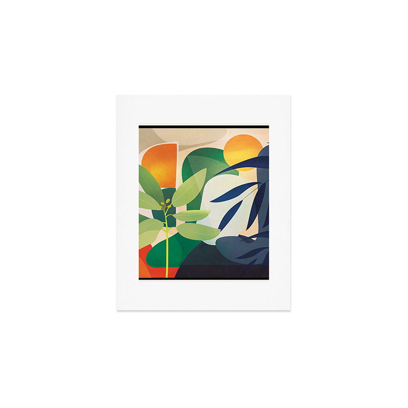 Sunrise Garden 14 Art Print Gallery Image 1