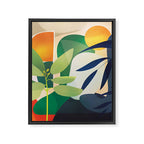 Sunrise Garden 14 Framed Canvas Print Gallery Image 8