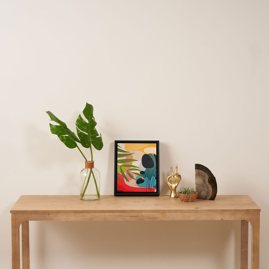 Sunrise Garden 4  Framed Canvas Print Gallery Image 4