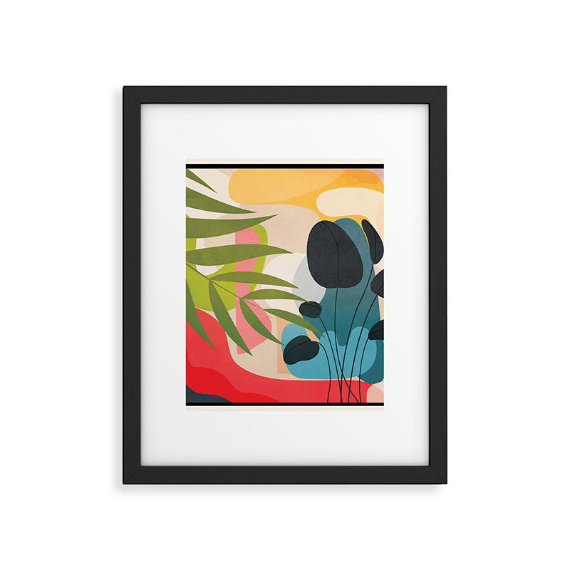 Sunrise Garden 4  Framed Art Print Gallery Image 6