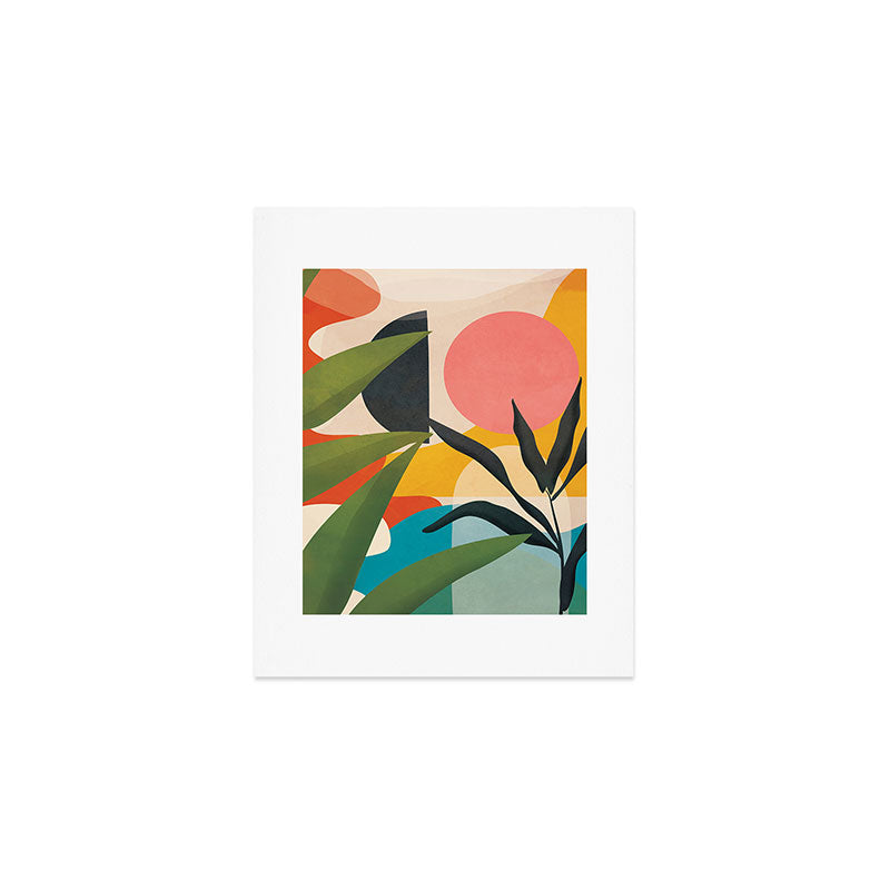 Sunrise Garden 5 Art Print Gallery Image 1
