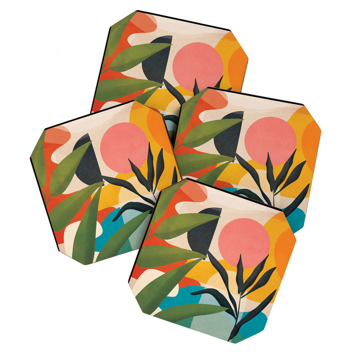 Sunrise Garden 5 Coaster Gallery Image 1