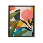 Sunrise Garden 5 Framed Canvas Print Gallery Image 8