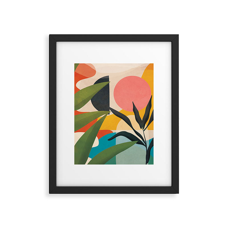 Sunrise Garden 5 Framed Art Print Gallery Image 6