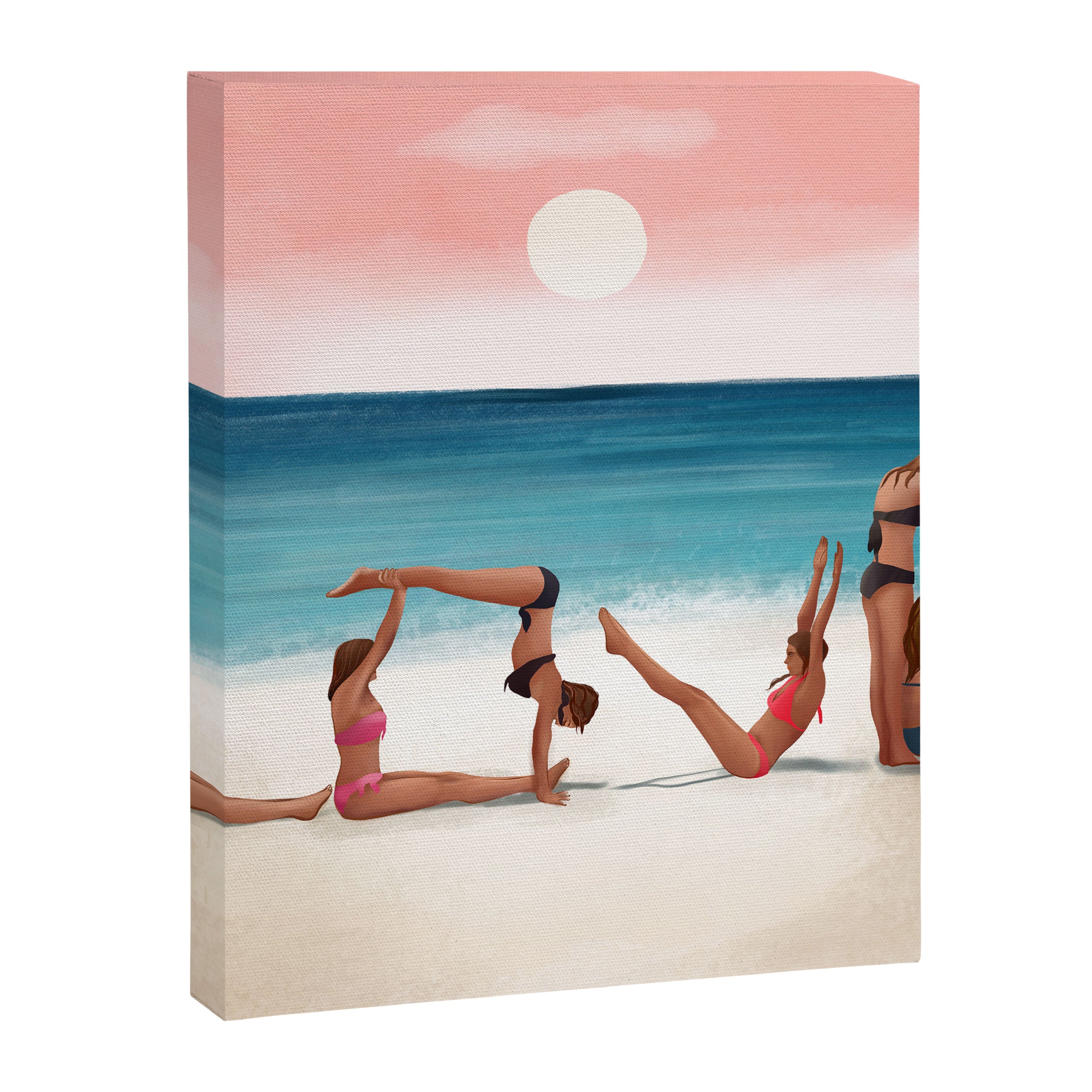 Sunset Love Canvas Print Gallery Image 8