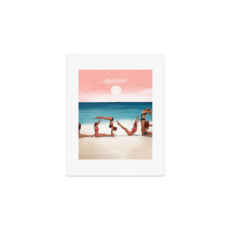 Sunset Love Art Print Gallery Image 1