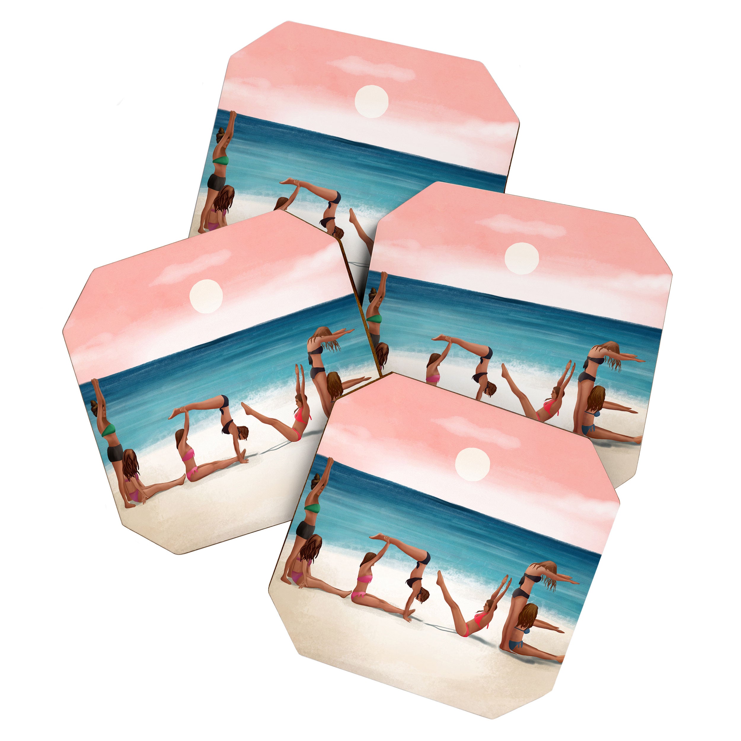 Sunset Love Coaster Gallery Image 1