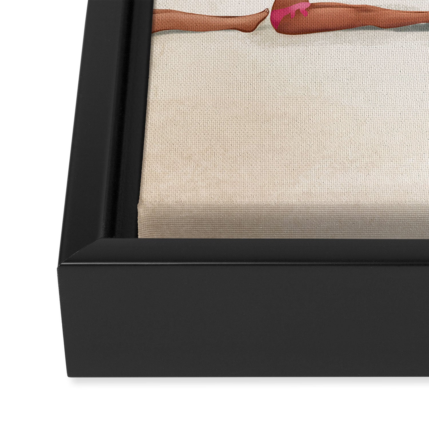 Sunset Love Framed Canvas Print Gallery Image 3