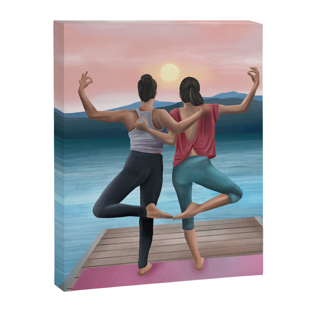 Sunset Serenity Canvas Print Gallery Image 6