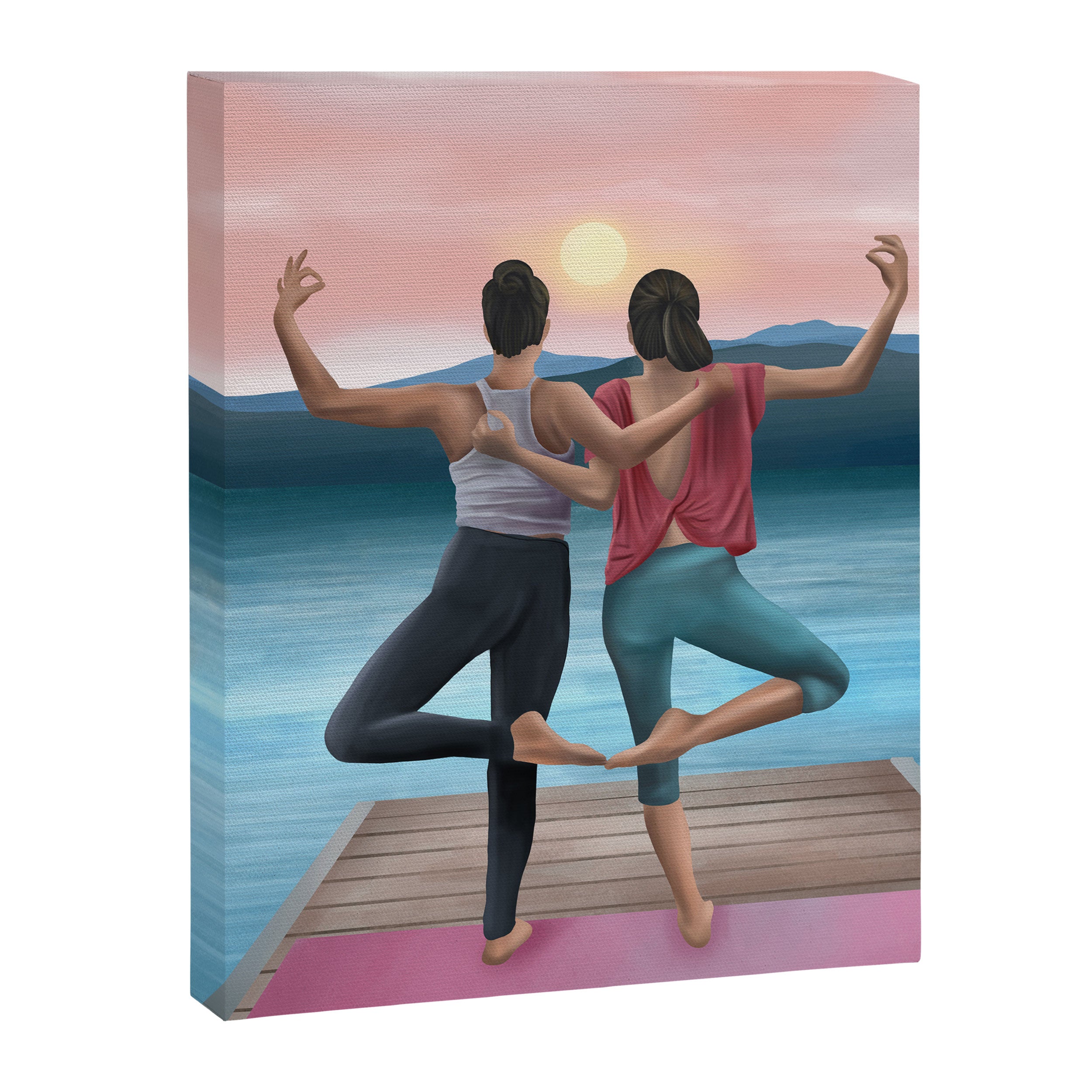Sunset Serenity Canvas Print Gallery Image 6