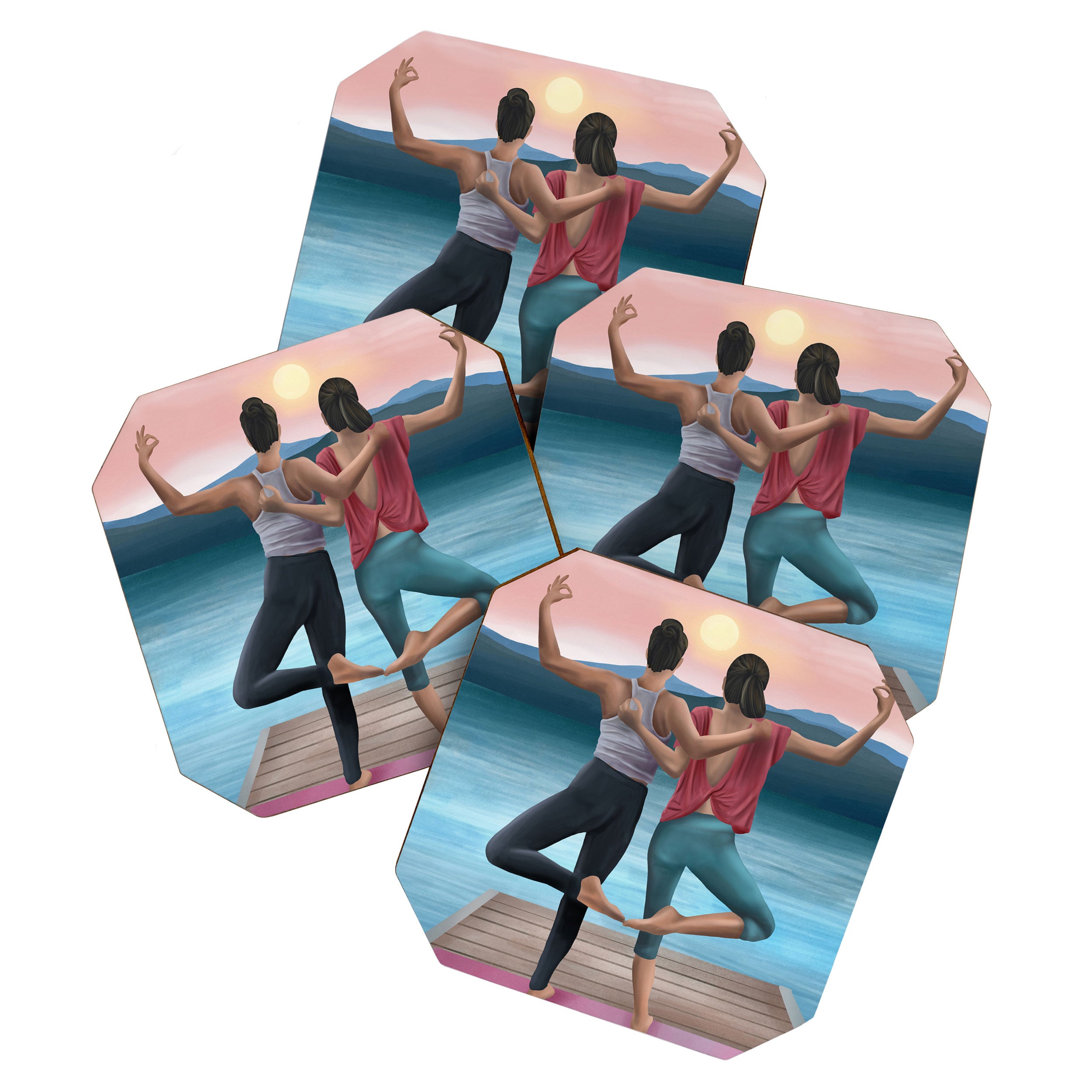 Sunset Serenity Coaster Gallery Image 1