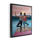Sunset Serenity Framed Canvas Print Gallery Image 2