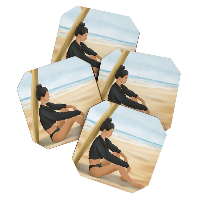 Surfboard Shade Coaster Gallery Image 1