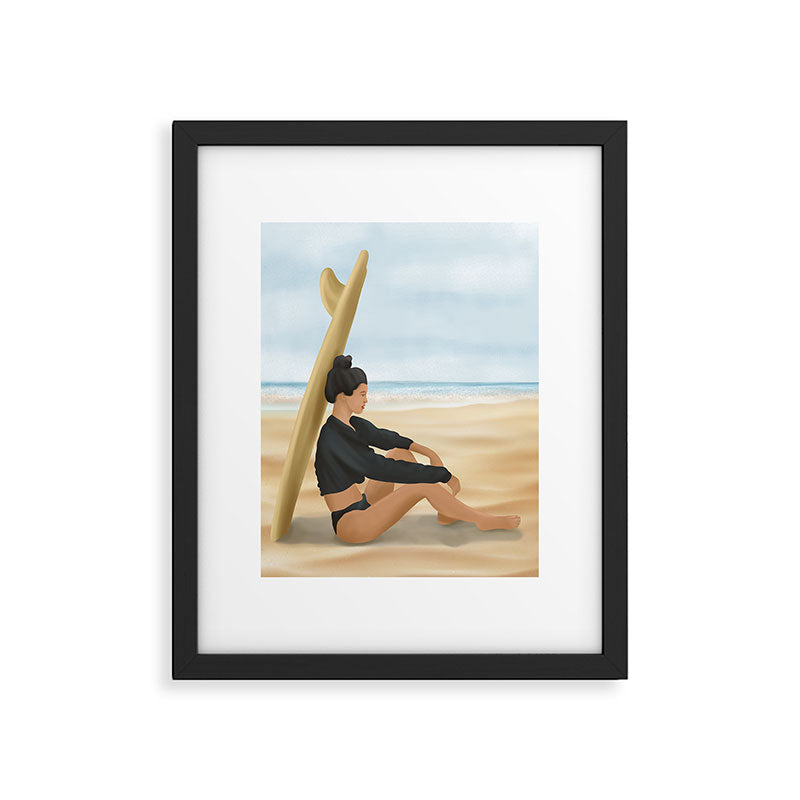Surfboard Shade Framed Art Print Gallery Image 4