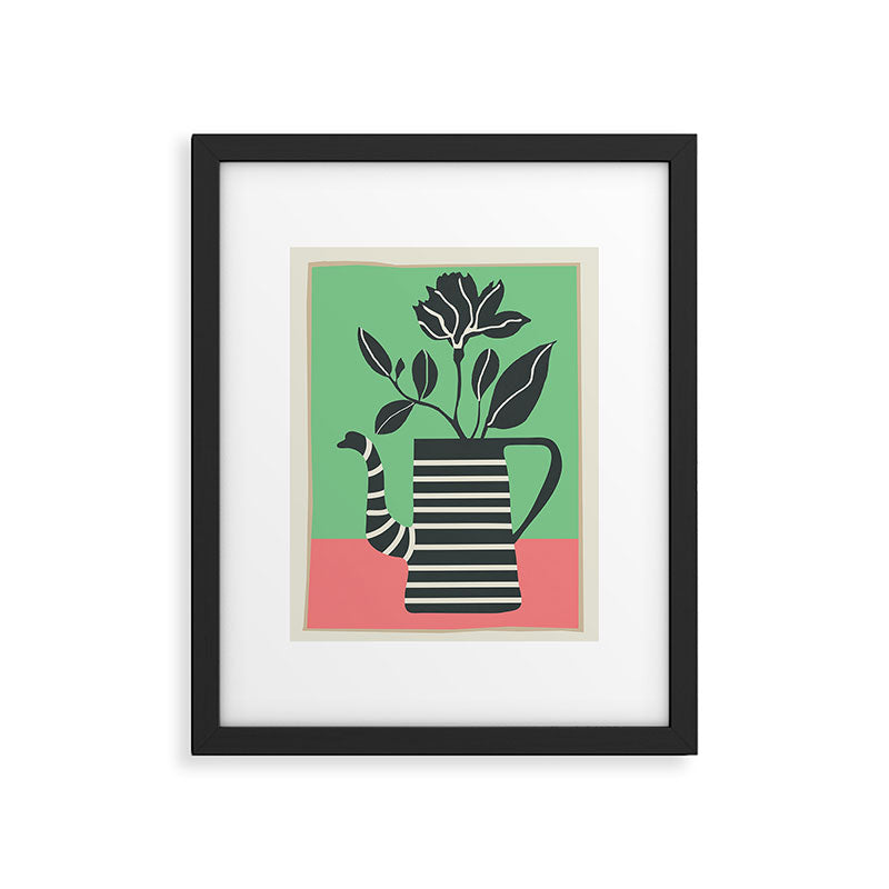 Teapot Garden 2 Framed Art Print Gallery Image 5