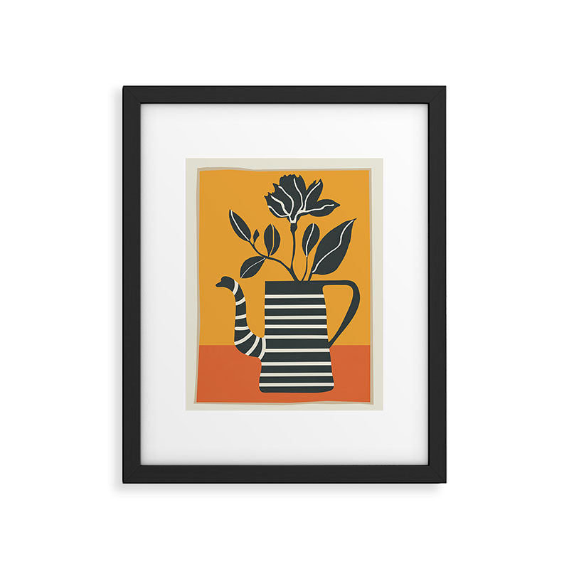 Teapot Garden 4 Framed Art Print Gallery Image 5