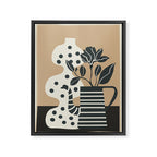 Teapot Garden 8 Framed Canvas Print Gallery Image 6