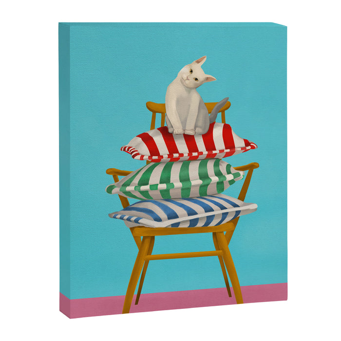 The Cushion Throne Canvas Print Gallery Image 1
