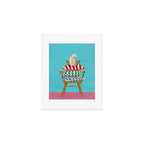 The Cushion Throne Art Print Gallery Image 1