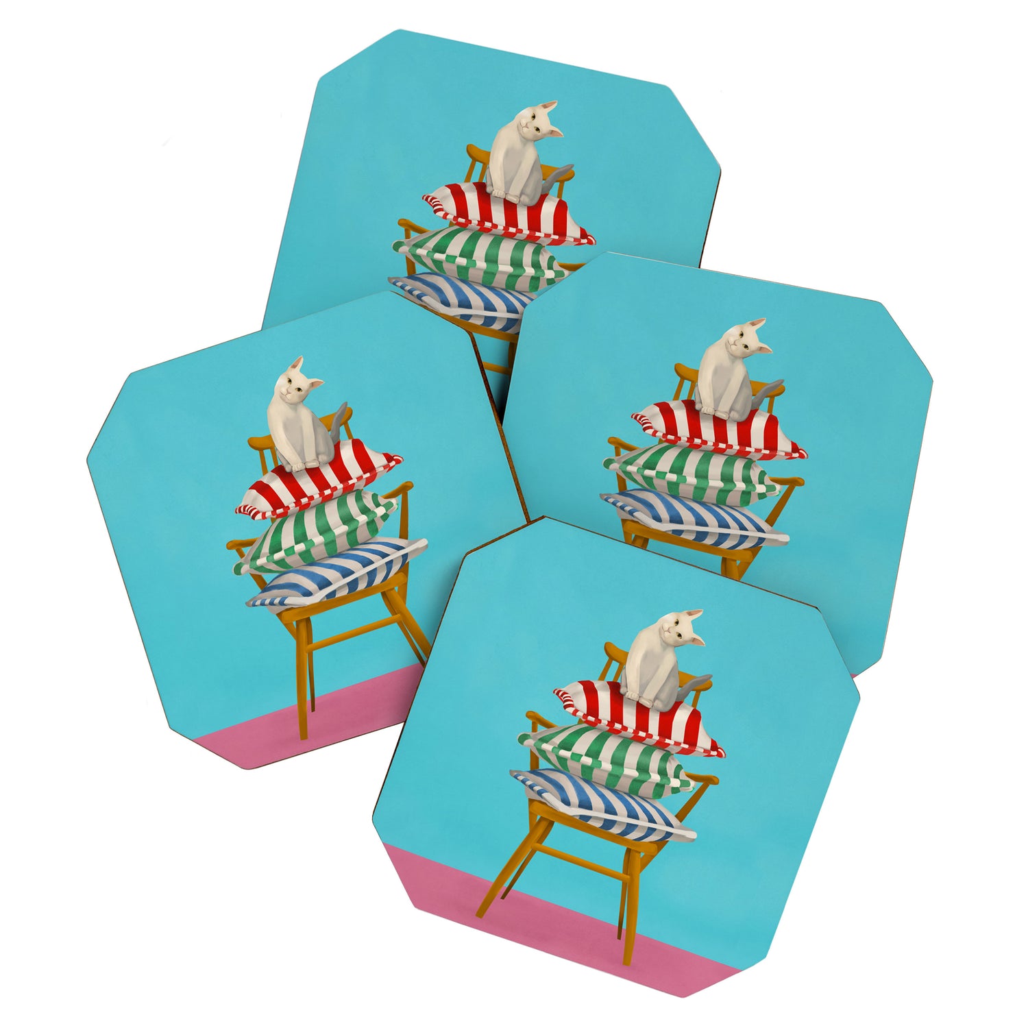 The Cushion Throne Coaster Gallery Image 1